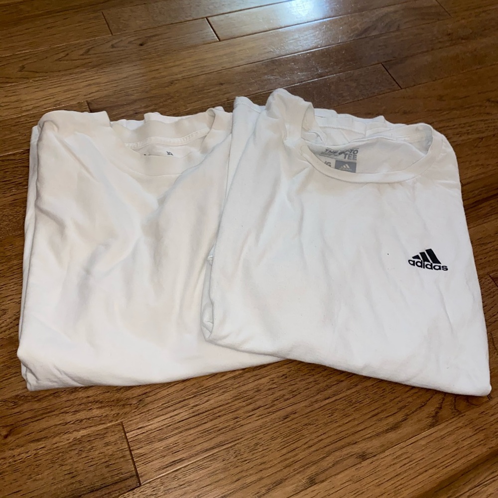 2 white shirts 👕
